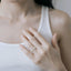 Princess Cut 1.00ct Diamond 9 Stone Eternity Ring