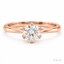 Round Brilliant Cut 0.73ct Diamond Solitaire Engagement Ring