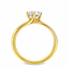 Round Brilliant Cut 0.70ct Diamond Engagement Ring with Diamond Shoulders