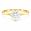 Lab Grown Round Brilliant Cut 1.42ct Diamond Solitaire Engagement Ring