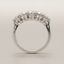 Round Brilliant Cut 1.45ct Diamond 5 Stone Graduating Eternity Ring