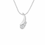 Round Brilliant Cut 3 Stone Diamond Pendant