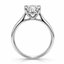 Lab Grown Oval Cut 2.60ct Diamond Solitaire Engagement Ring