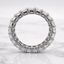 Emerald Cut 6.00ct Diamond Full Hoop Eternity Ring