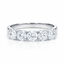 Round Brilliant Cut 1.25ct Diamond 5 Stone Eternity Ring