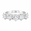Round Brilliant Cut 1.45ct Diamond 5 Stone Graduating Eternity Ring