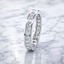 Princess Cut 1.48ct Diamond Full Hoop Eternity Ring