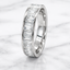 Baguette Cut 1.00ct Diamond Half Hoop Eternity Ring
