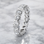 Round Brilliant Cut 2.76ct Diamond Full Hoop Eternity Ring