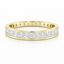 Princess Cut 1.30ct Diamond Full Hoop Eternity Ring