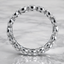 Oval Cut 2.37ct Diamond Full Hoop Eternity Ring