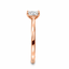 Emerald Cut 0.53ct Diamond Solitaire Engagement Ring