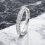 Round Brilliant Cut 0.50ct Diamond Grain Set Wedding Band