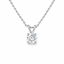 Round Brilliant Cut 0.37ct Diamond Solitaire Pendant