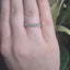 Round Brilliant Cut 0.75ct Diamond 10 Stone Half Hoop Eternity Ring