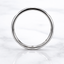 Princess Cut Diamond Invisible Set Wedding Band 0.20cts