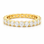 Round Brilliant Cut 2.10ct Diamond Full Hoop Eternity Ring