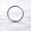 Baguette Cut 0.50ct Diamond Half Hoop Wedding Band