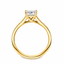 Princess Cut 0.70ct Diamond Engagement Ring with Diamond Shoulders