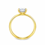 Lab Grown Oval Cut 2.00ct Diamond Solitaire Engagement Ring