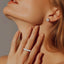 Round Brilliant Cut 0.90ct Diamond 7 Stone Eternity Ring