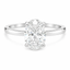 Lab Grown Oval Cut 2.00ct Diamond Solitaire Engagement Ring