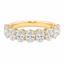 Oval Cut 1.98ct Lab Diamond 9 Stone Eternity Ring