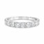 Round Brilliant Cut 1.50ct Diamond Half Hoop Eternity Ring