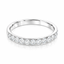 Round Brilliant Cut 0.50ct Diamond Grain Set Wedding Band