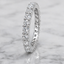 Round Brilliant Cut 1.53ct Diamond Full Hoop Eternity Ring