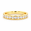Round Brilliant Cut 1.04ct Diamond Full Hoop Eternity Ring