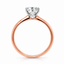 Lab Grown Round Brilliant Cut 1.00ct Diamond Solitaire Engagement Ring