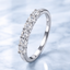 Round Brilliant Cut 0.50ct Diamond 7 Stone Eternity Ring