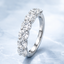 Round Brilliant Cut 2.13ct Diamond 7 Stone Eternity Ring
