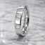 Baguette Cut 0.40ct Diamond Invisible Set Wedding Band