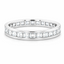 Asher Cut 1.51ct Diamond Full Hoop Eternity Ring