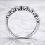 Round Brilliant Cut 0.91ct Diamond 7 Stone Eternity Ring