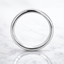 Princess Cut 1.01ct Diamond Half Hoop Eternity Ring