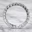 Round Brilliant Cut 1.53ct Diamond Full Hoop Eternity Ring