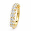 Oval Cut 1.12ct Lab Diamond 11 Stone Eternity Ring