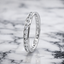 Round Brilliant Cut Diamond Channel Set Wedding Band 0.90cts