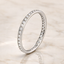 Round Brilliant Cut 0.41ct Diamond Channel Set Wedding Band