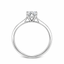Round Brilliant Cut 0.70ct Diamond Engagement Ring with Diamond Shoulders