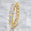 Round Brilliant Cut 2.34ct Diamond Full Hoop Eternity Ring
