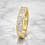 Princess Cut 1.40ct Diamond 7 Stone Half Hoop Eternity Ring