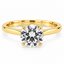 Lab Grown Round Brilliant Cut 1.50ct Diamond Solitaire Engagement Ring