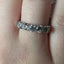 Round Brilliant Cut 1.25ct Diamond 5 Stone Eternity Ring
