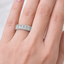Round Brilliant Cut 2.60ct Diamond Full Hoop Eternity Ring