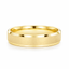 Traditional Court Wedding Band with Matt Centre & Bright Cut Edges