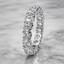 Round Brilliant Cut 2.23ct Diamond Full Hoop Eternity Ring